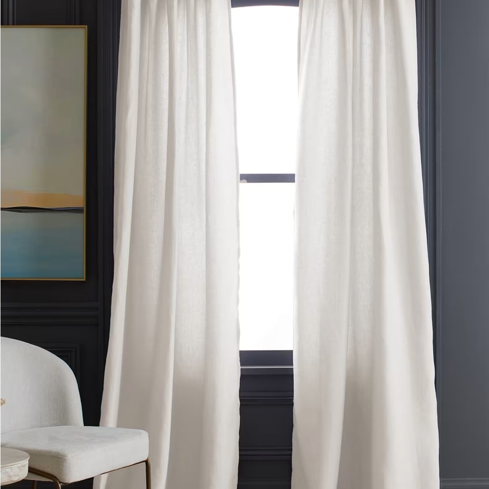 NWT Quince Linen Curtain - ONE panel